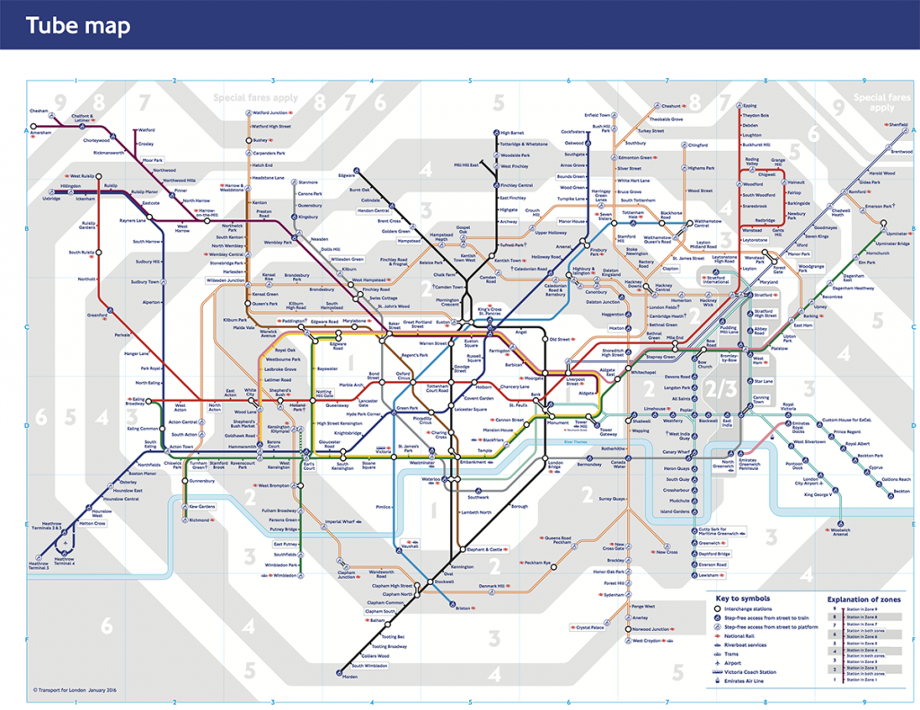 uk tube map