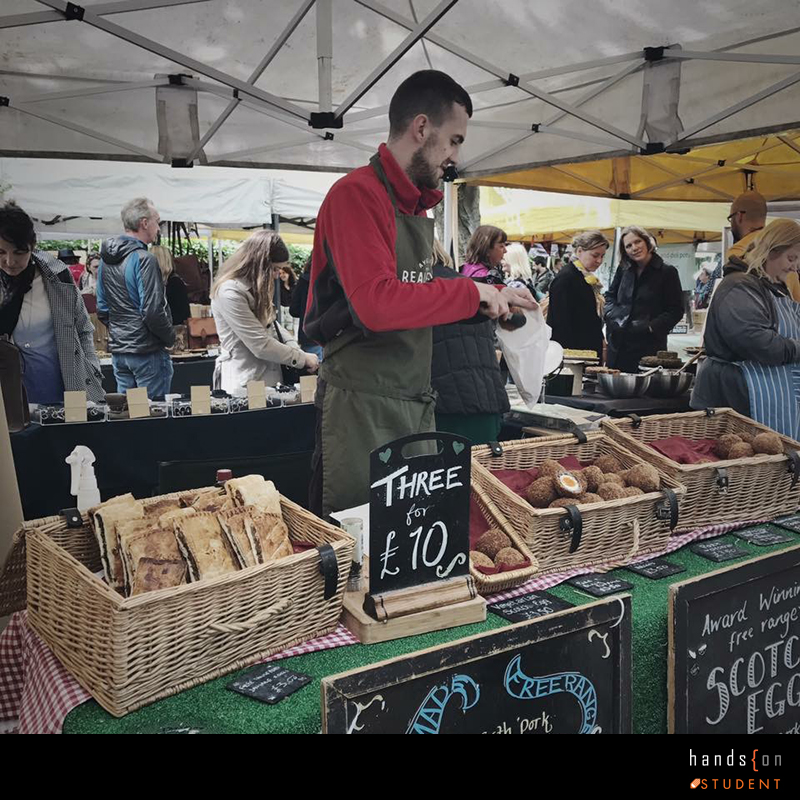 Edinburgh weekend markets