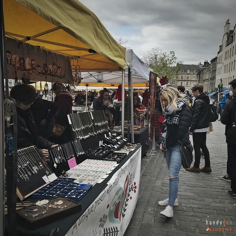 Edinburgh weekend markets