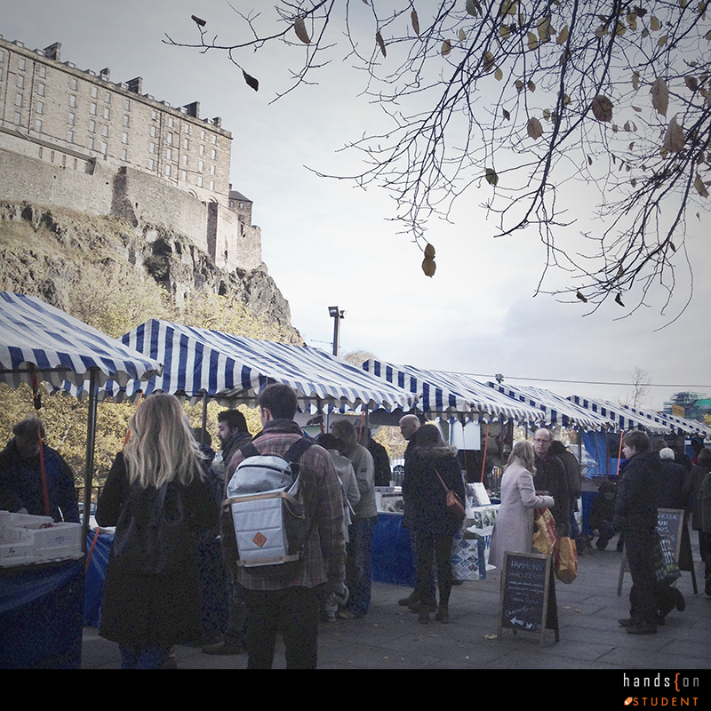 Edinburgh weekend markets