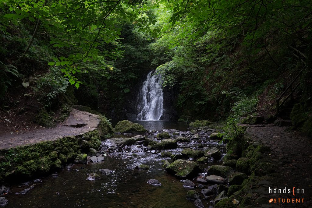 Glenoe Waterfall